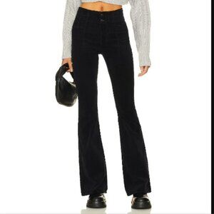 (30) We The Free Jayde Cord Flare Pant Black